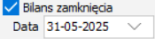 Pole daty końca okresu