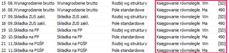 Zapis bilansujący KR