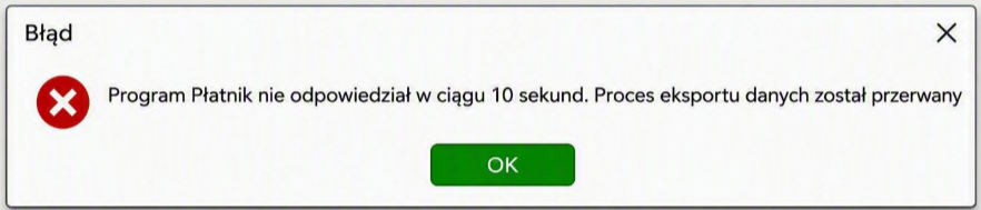 Komunikat Program Płatnik nie odpowiedział w ciągu 10 sekund w Nowym R2Płatnik