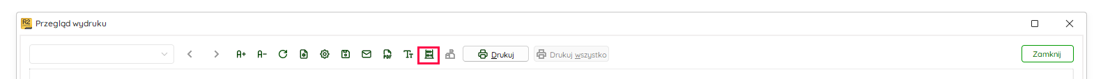 Eksport wydruku do programu Microsoft Excel – Nowy R2Płatnik