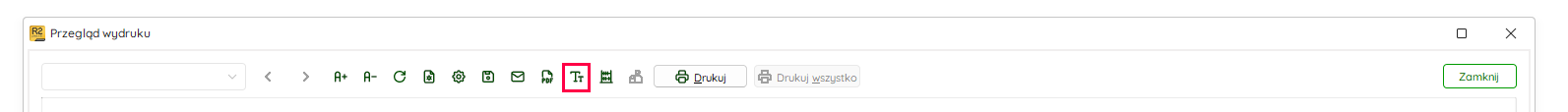Eksport wydruku do programu Microsoft Word – Nowy R2Płatnik