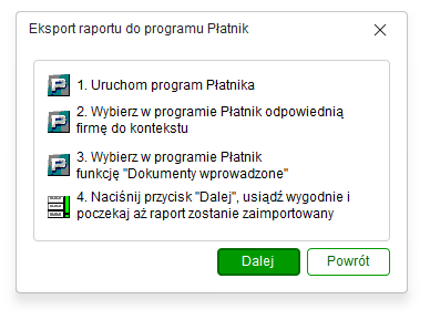 Komunikat informacyjny o krokach eksportu do Płatnika ZUS w Nowym R2Płatnik