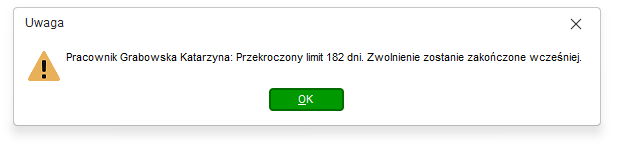 Komunikat o przekroczeniu limitu 182 dni – Nowy R2Płatnik