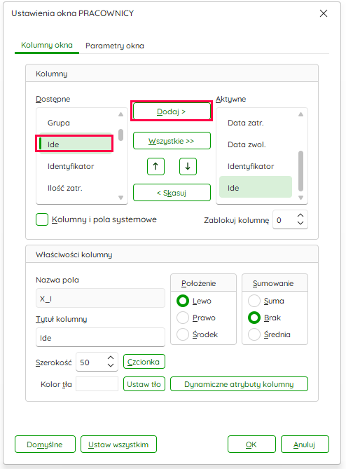 Kolumna Ide w oknie Pracownicy – Nowy R2Płatnik